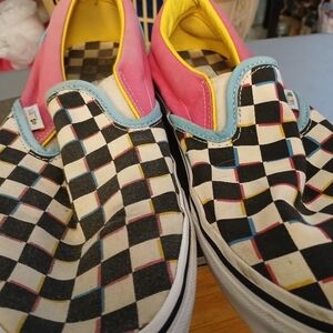 Vans Multicolor Checkered Adult Shoes